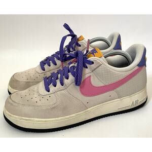 Nike Air Force 1 '07 Phantom CU3007-061 Sneakers Purple Beige Size 10.5